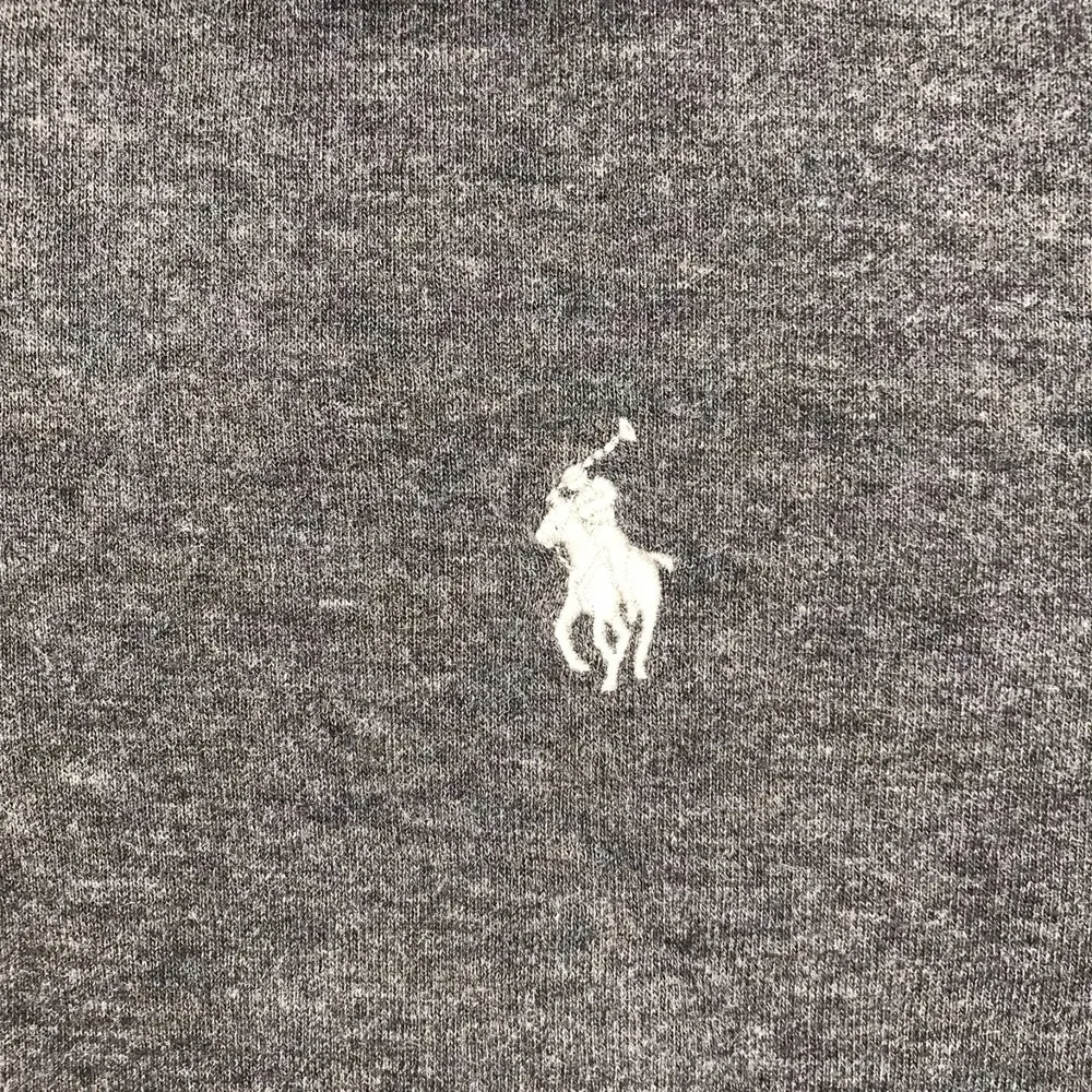Polo Ralph Lauren Performance 1/4 Zip Pullover Mens M Heather Gray Sweater *Flaw